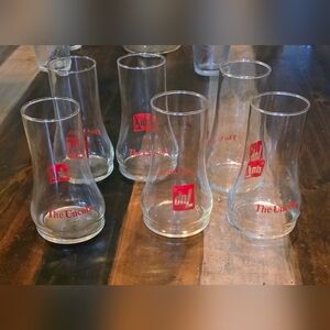 Set Of 6 7-UP THE UNCOLA Glassware